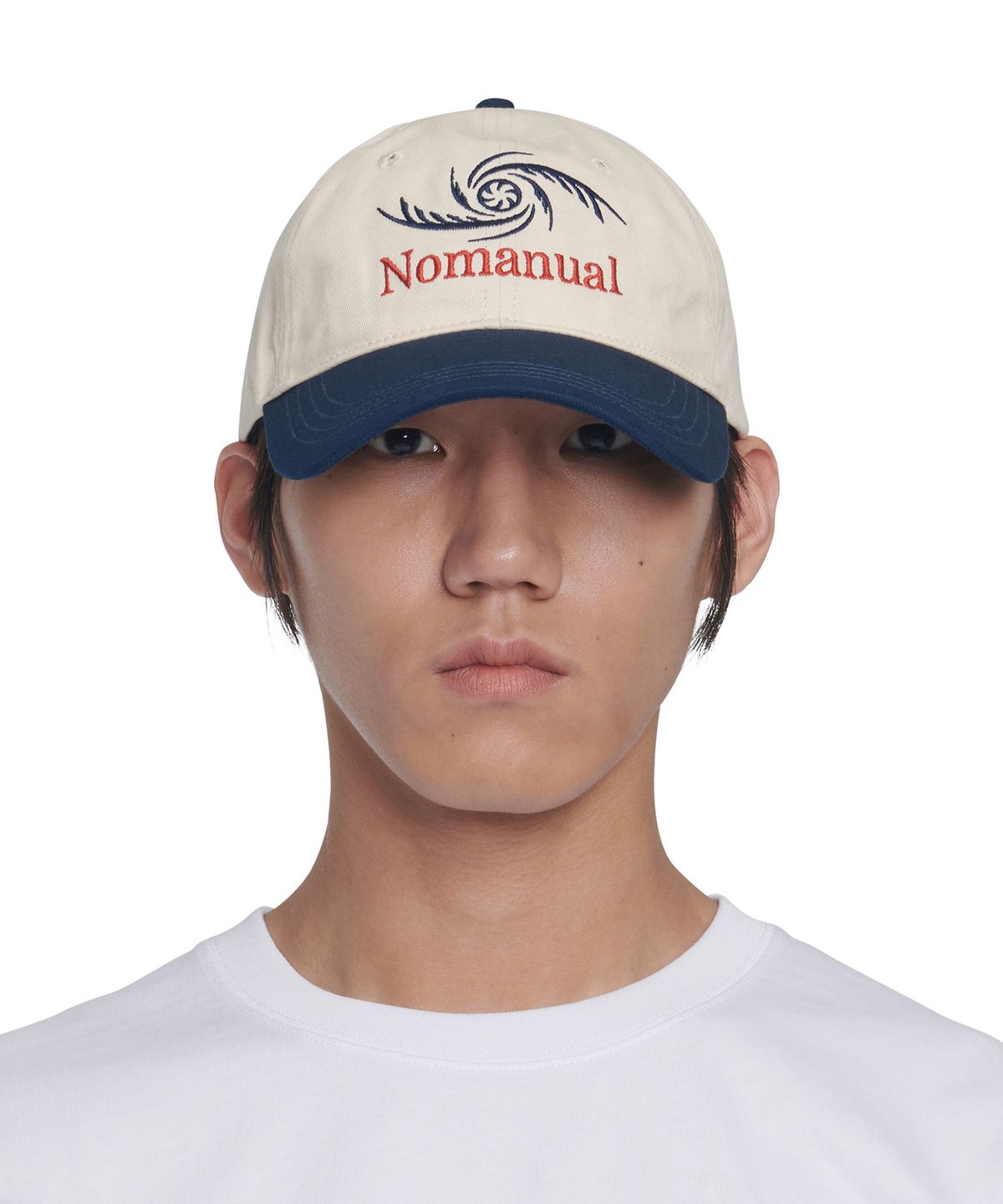 노매뉴얼(NOMANUAL) STORM BALL CAP - DARK NAVY