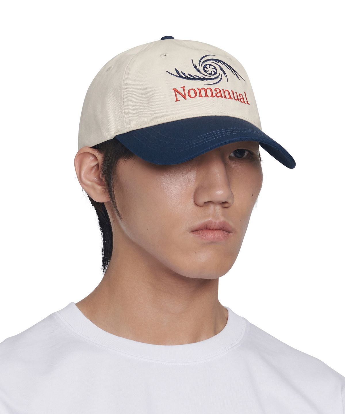 노매뉴얼(NOMANUAL) STORM BALL CAP - DARK NAVY