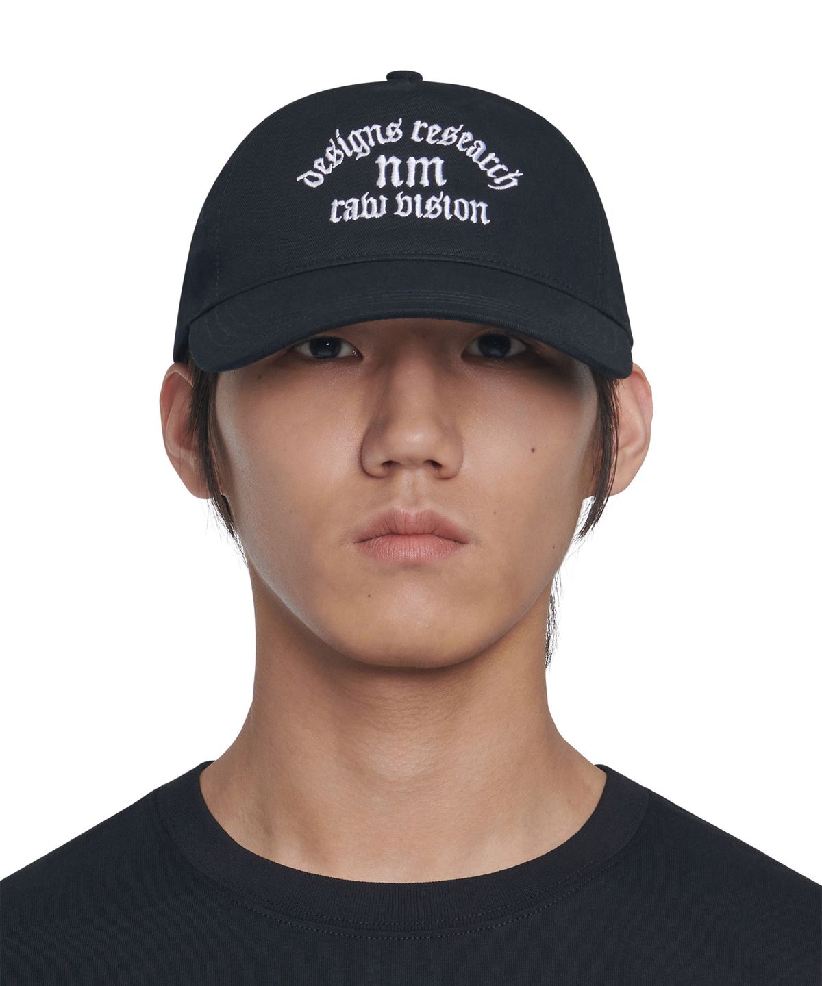 노매뉴얼(NOMANUAL) R.V BALL CAP - BLACK