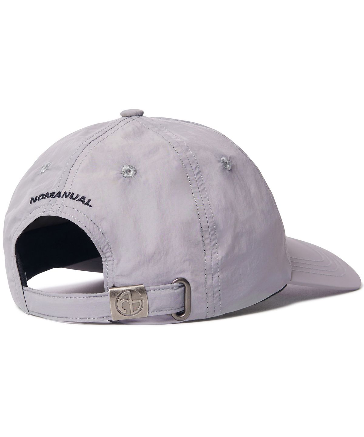노매뉴얼(NOMANUAL) NM ANGEL NYLON BALL CAP - GRAY