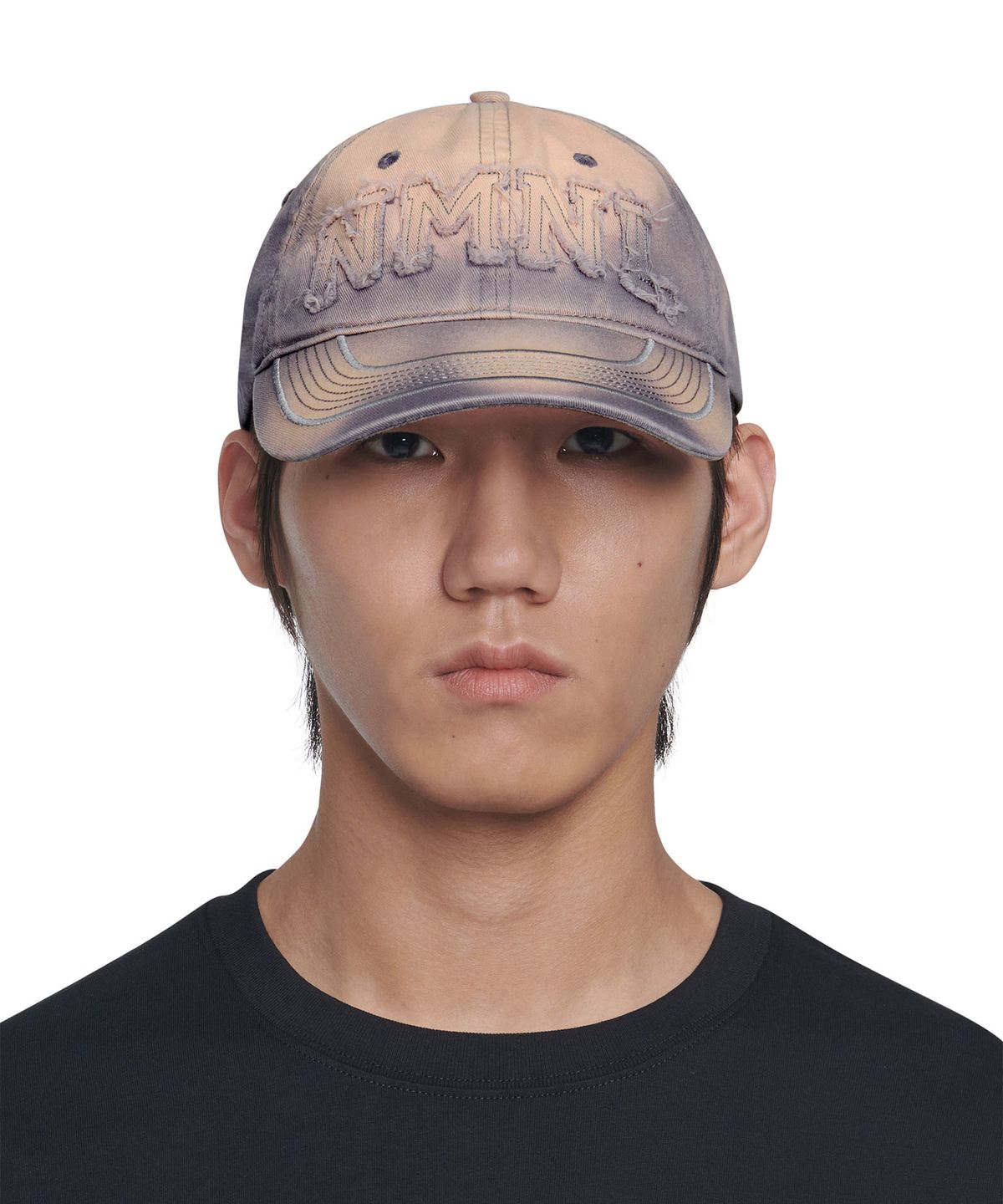 노매뉴얼(NOMANUAL) NMNL PATCHED BALL CAP - WASHED GRAY