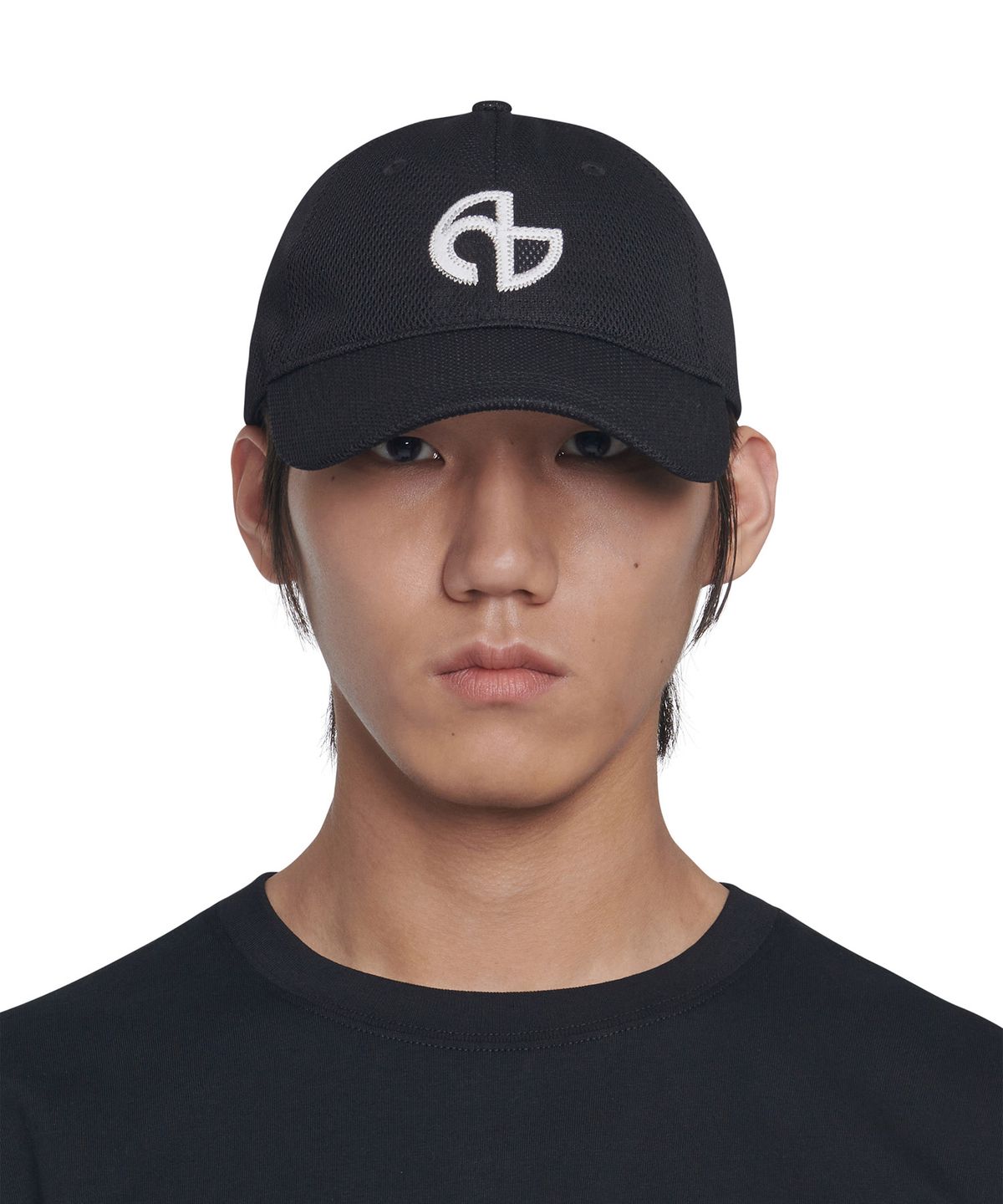 노매뉴얼(NOMANUAL) R.S MESH BALL CAP - BLACK