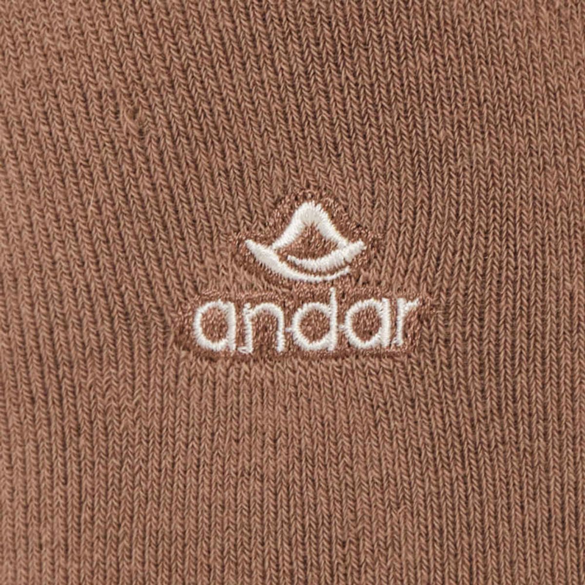 안다르(ANDAR) 소프트 니트 기모 오버 니삭스