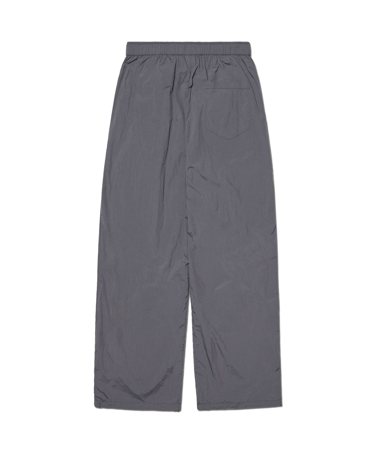 노매뉴얼(NOMANUAL) SHADE BELTED PANTS - CHARCOAL
