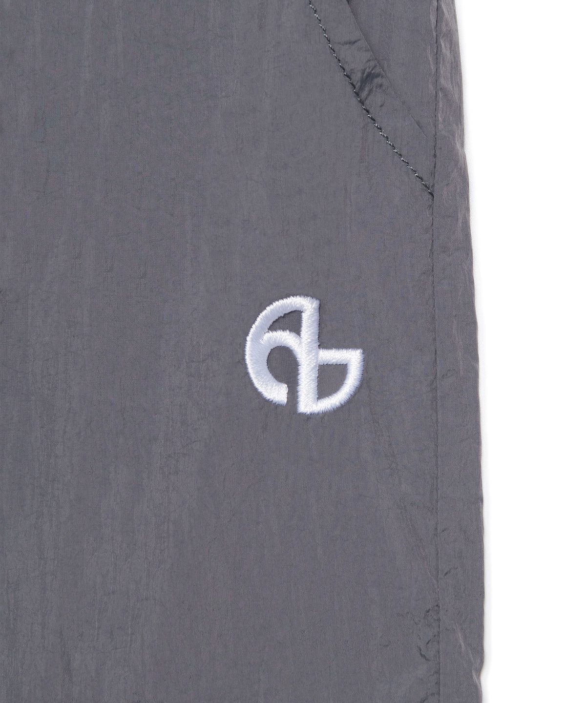 노매뉴얼(NOMANUAL) SHADE BELTED PANTS - CHARCOAL