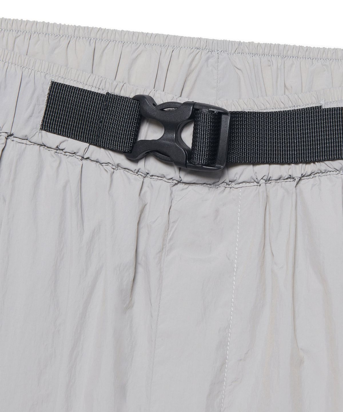 노매뉴얼(NOMANUAL) SHADE BELTED PANTS - GRAY