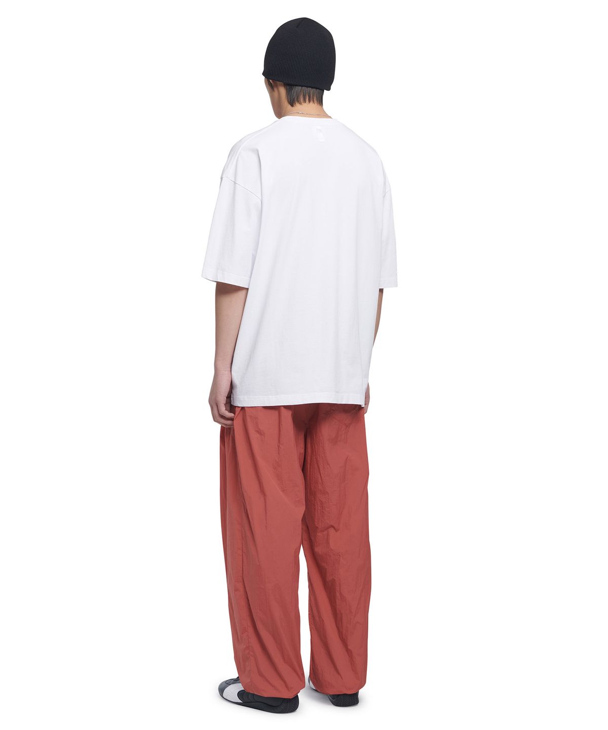 노매뉴얼(NOMANUAL) SHADE BELTED PANTS - BRICK