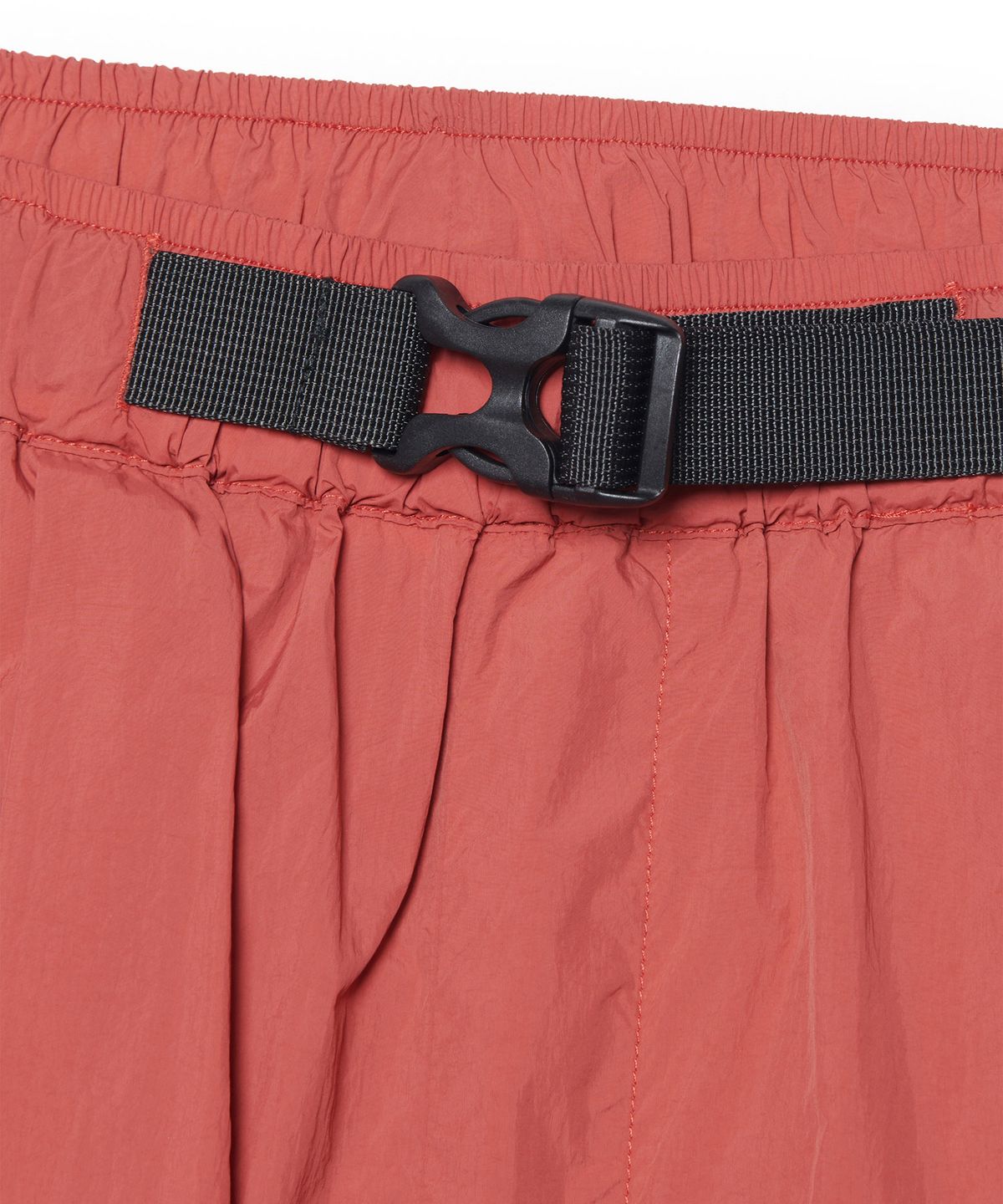 노매뉴얼(NOMANUAL) SHADE BELTED PANTS - BRICK