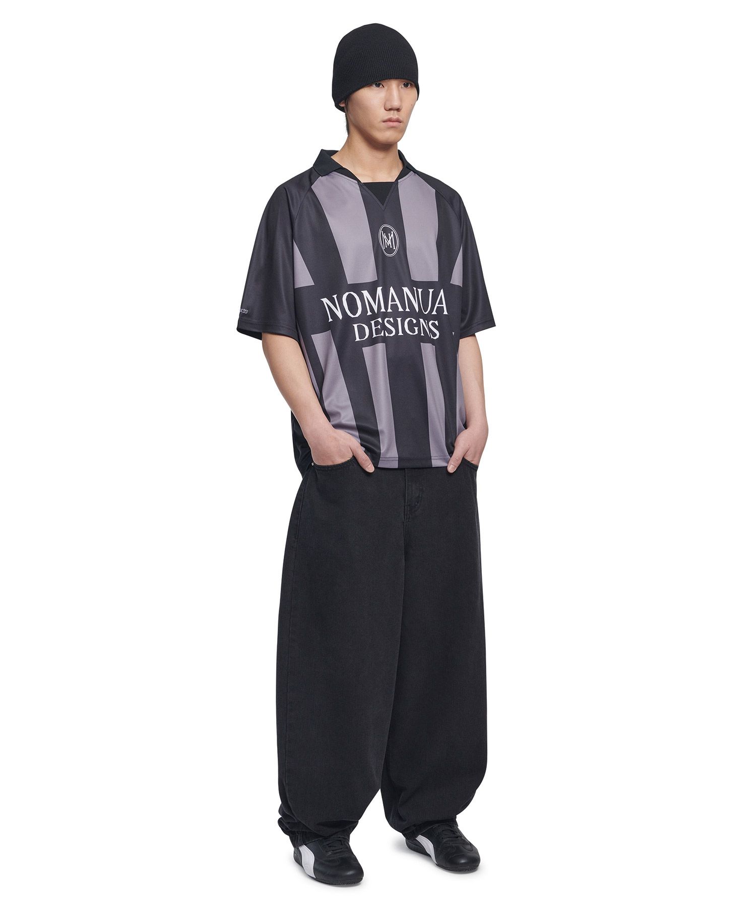 【NOMANUAL】 RAW VISION DENIM PANTS ♥2Colors RAW VISION DENIM PANTS - WHITE BLUE - nomanual | 60% - Asian