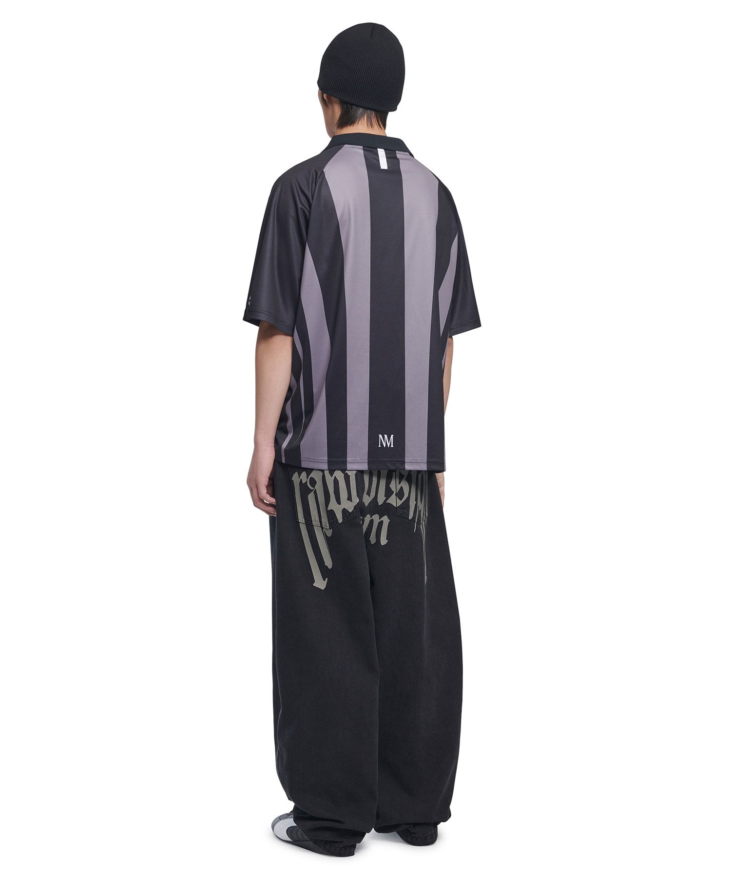 デニム・ジーパン NOMANUAL RAW VISION DENIM PANTS SA764 MUSINSA | NOMANUAL RAW VISION DENIM PANTS - WASHED BLACK
