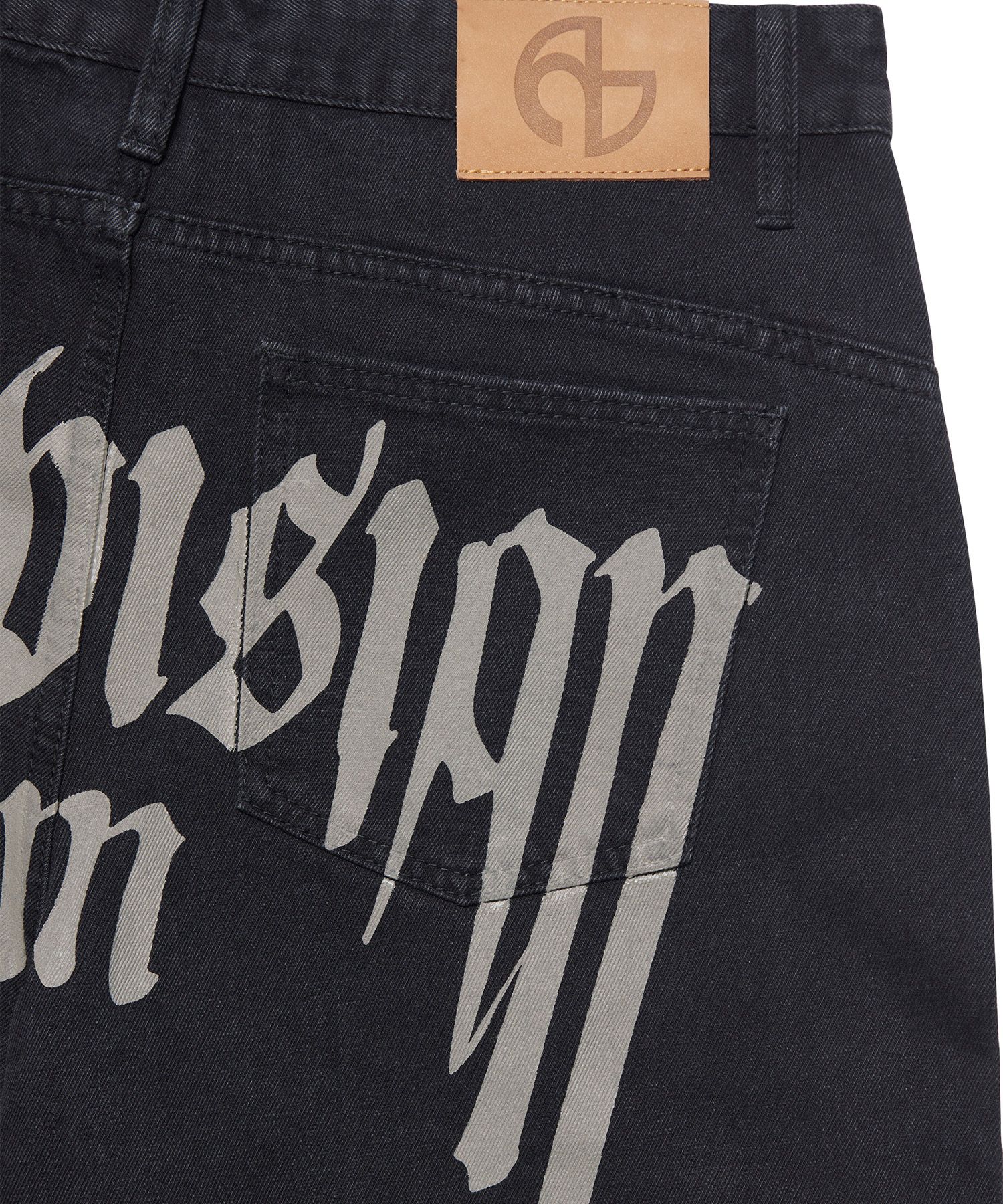 デニム・ジーパン NOMANUAL RAW VISION DENIM PANTS SA764 MUSINSA | NOMANUAL RAW VISION DENIM PANTS - WASHED BLACK