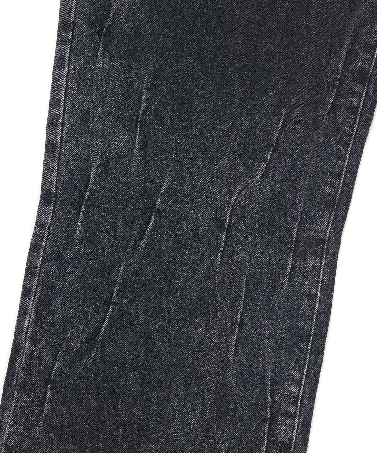 노매뉴얼(NOMANUAL) K.T DENIM PANTS - WASHED BLACK