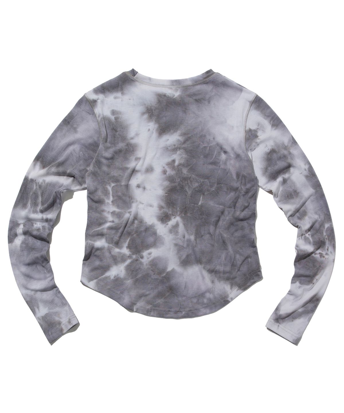 크루치(KRUCHI) More Tie dye long-sleeved (GREY) WOMENS