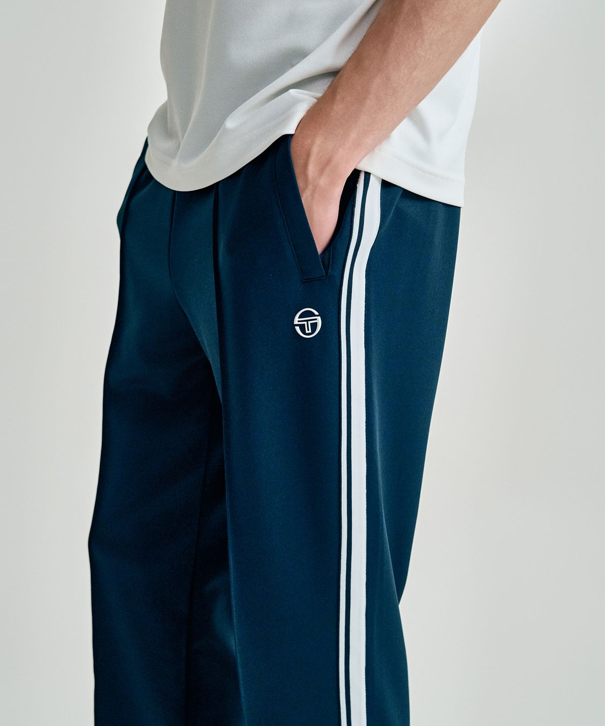 세르지오 타키니(SERGIO TACCHINI) M 쿠쉬라이트 다마린도 트랙 팬츠 (Navy)