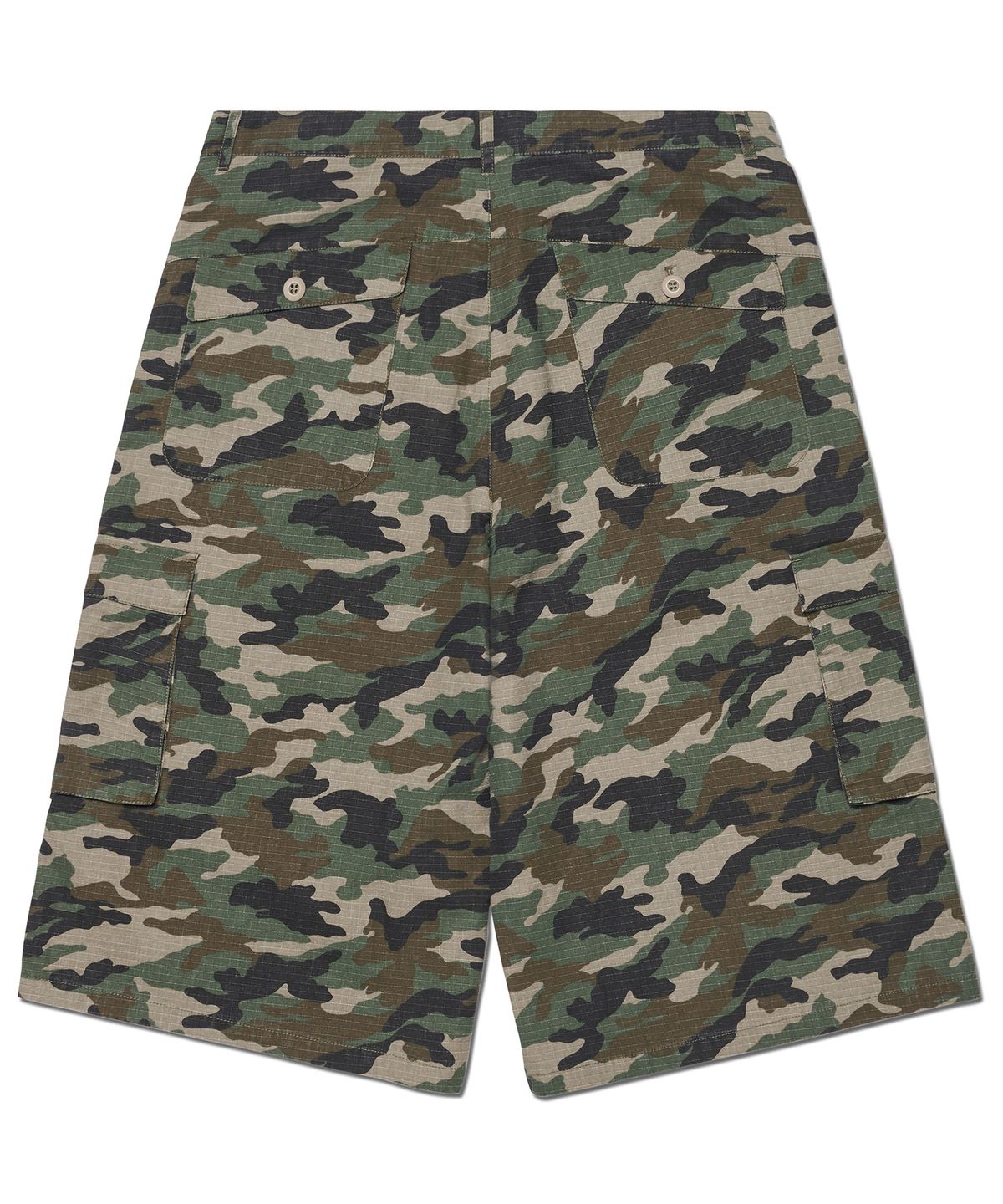 노매뉴얼(NOMANUAL) D.P CARGO BERMUDA PANTS - CAMOUFLAGE