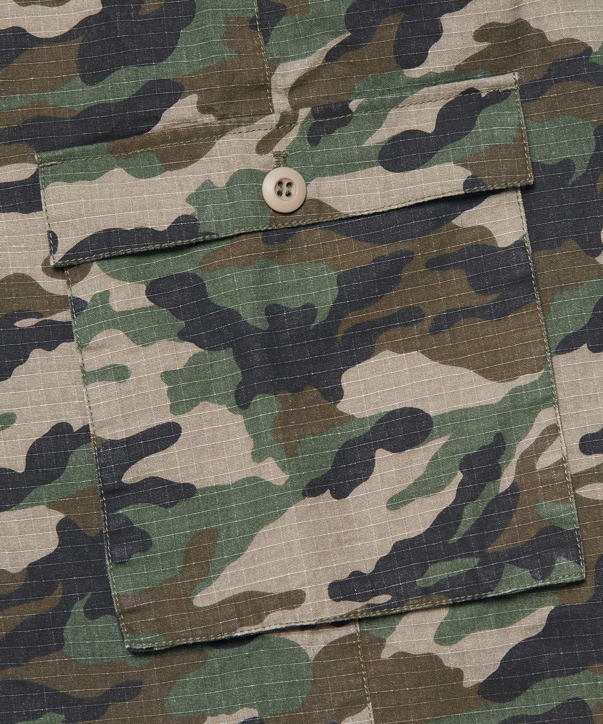 노매뉴얼(NOMANUAL) D.P CARGO BERMUDA PANTS - CAMOUFLAGE