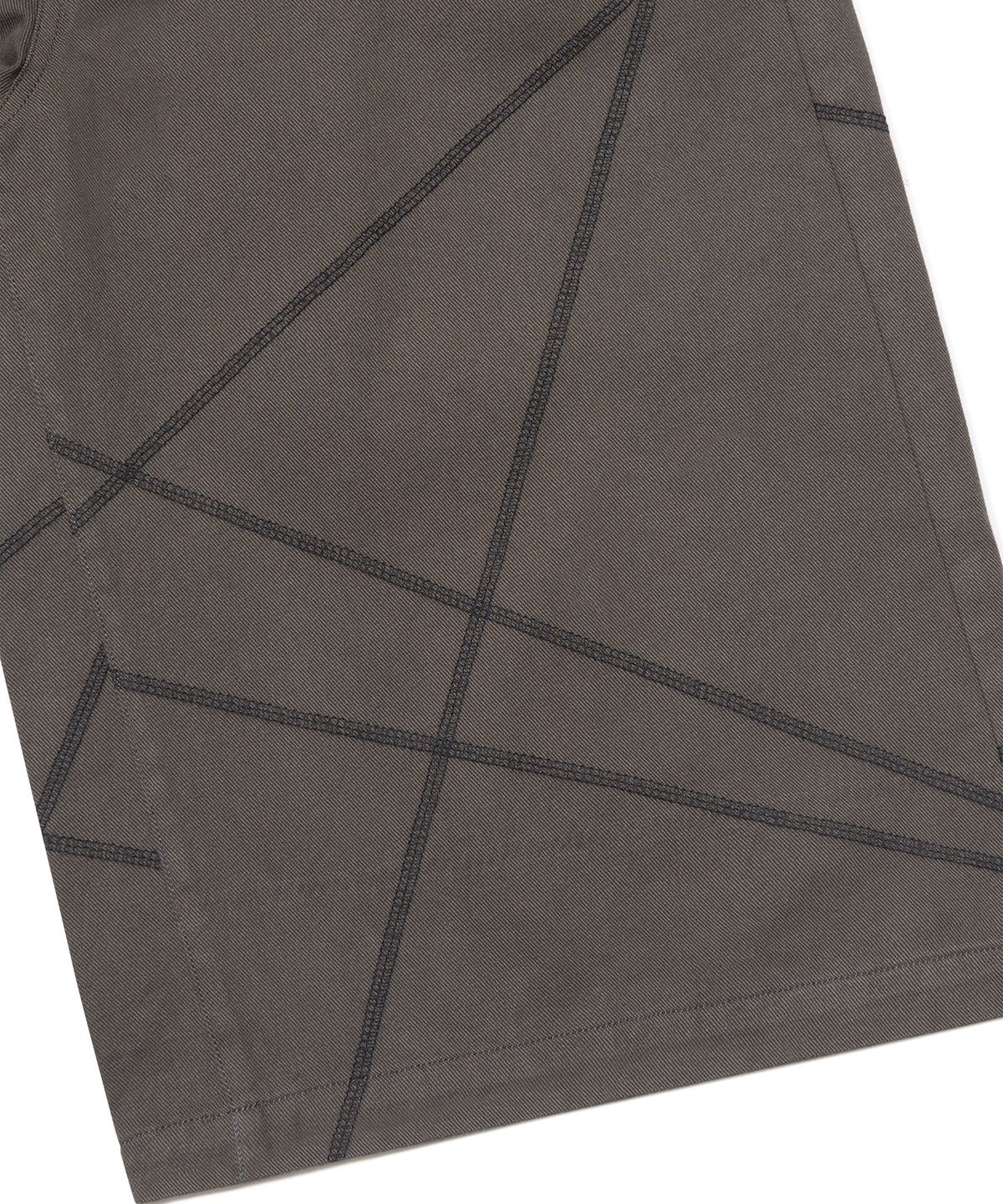 노매뉴얼(NOMANUAL) S.L BERMUDA PANTS - CHARCOAL
