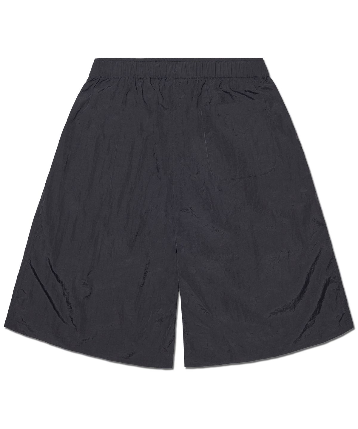 노매뉴얼(NOMANUAL) SHADE BELTED SHORTS - BLACK