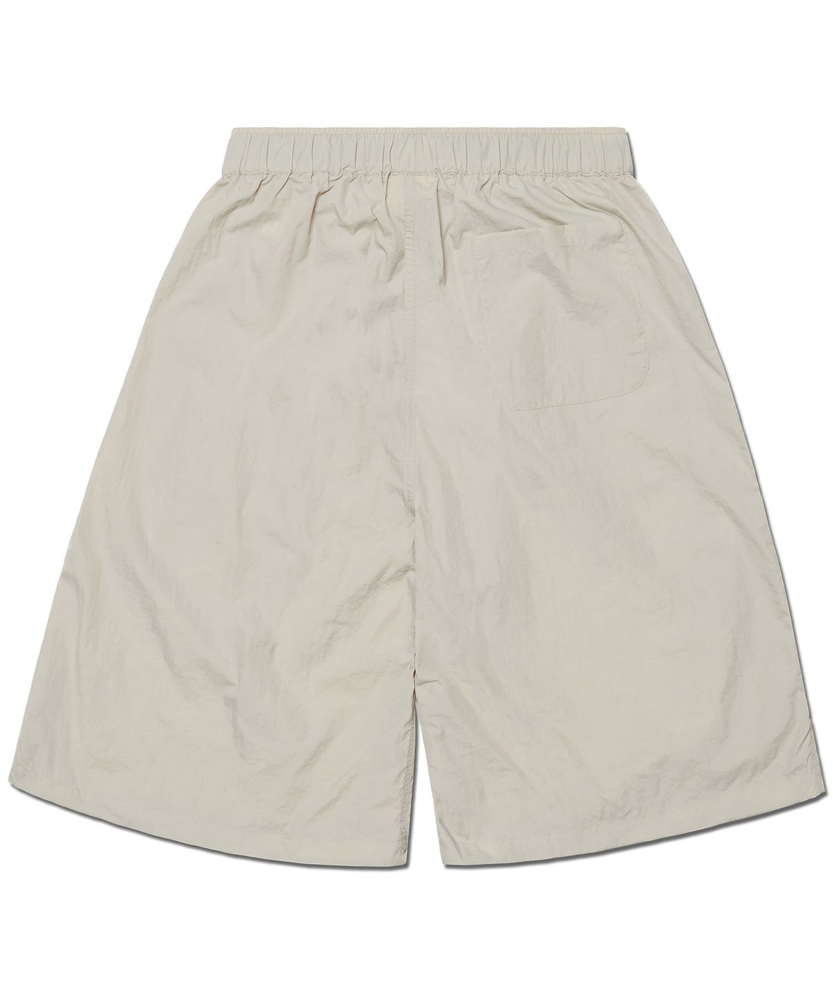 노매뉴얼(NOMANUAL) SHADE BELTED SHORTS - SAND GRAY