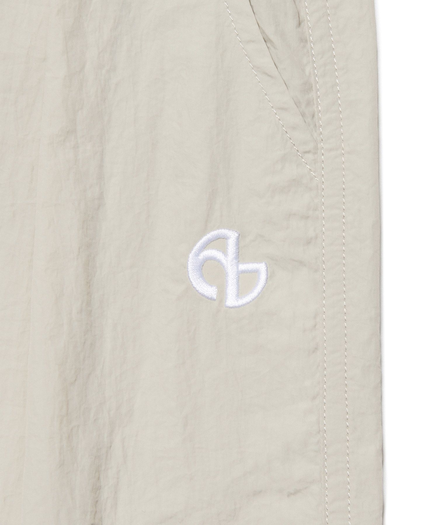 MUSINSA | NOMANUAL SHADE BELTED SHORTS - SAND GRAY