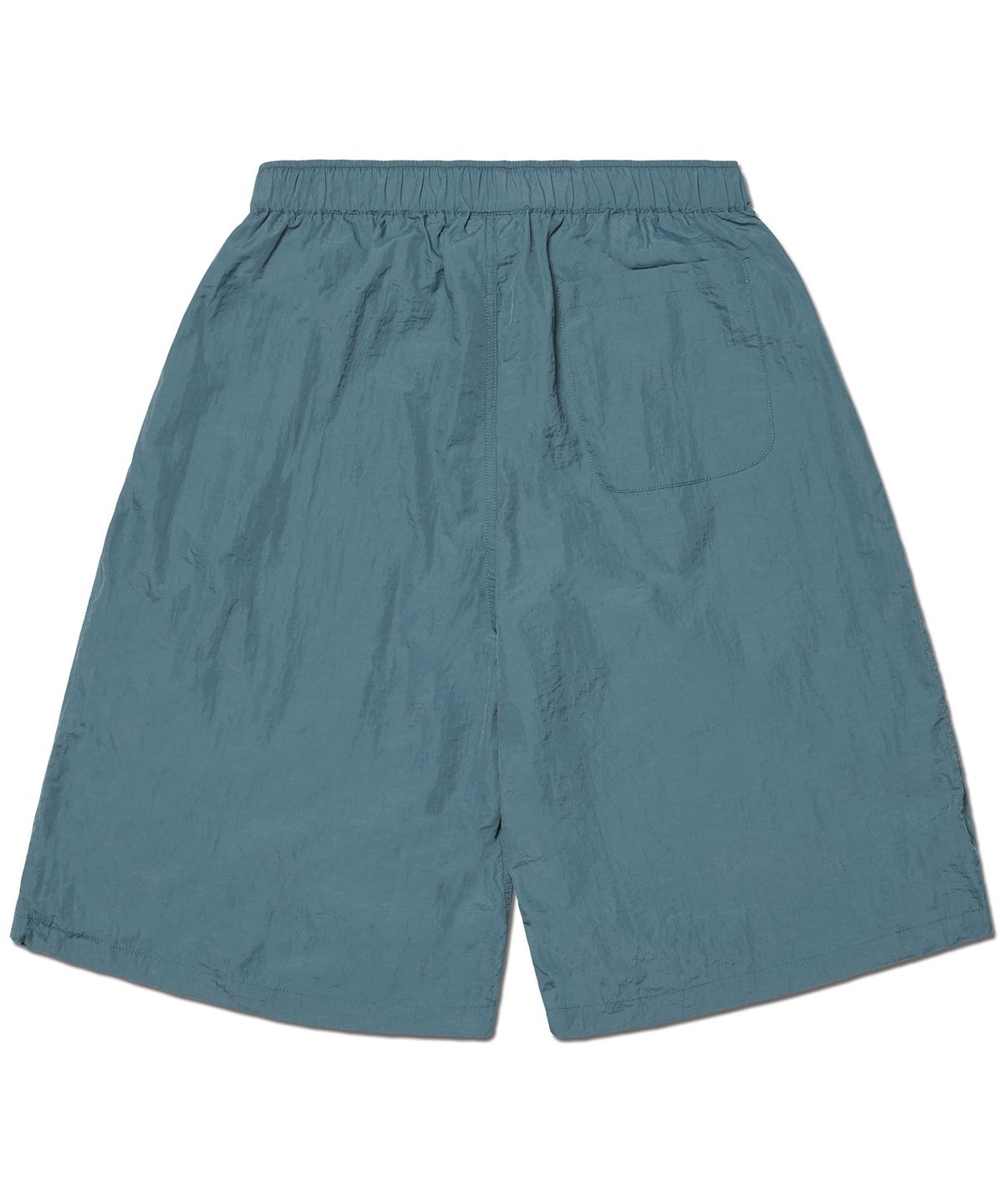 노매뉴얼(NOMANUAL) SHADE BELTED SHORTS - WHALE BLUE