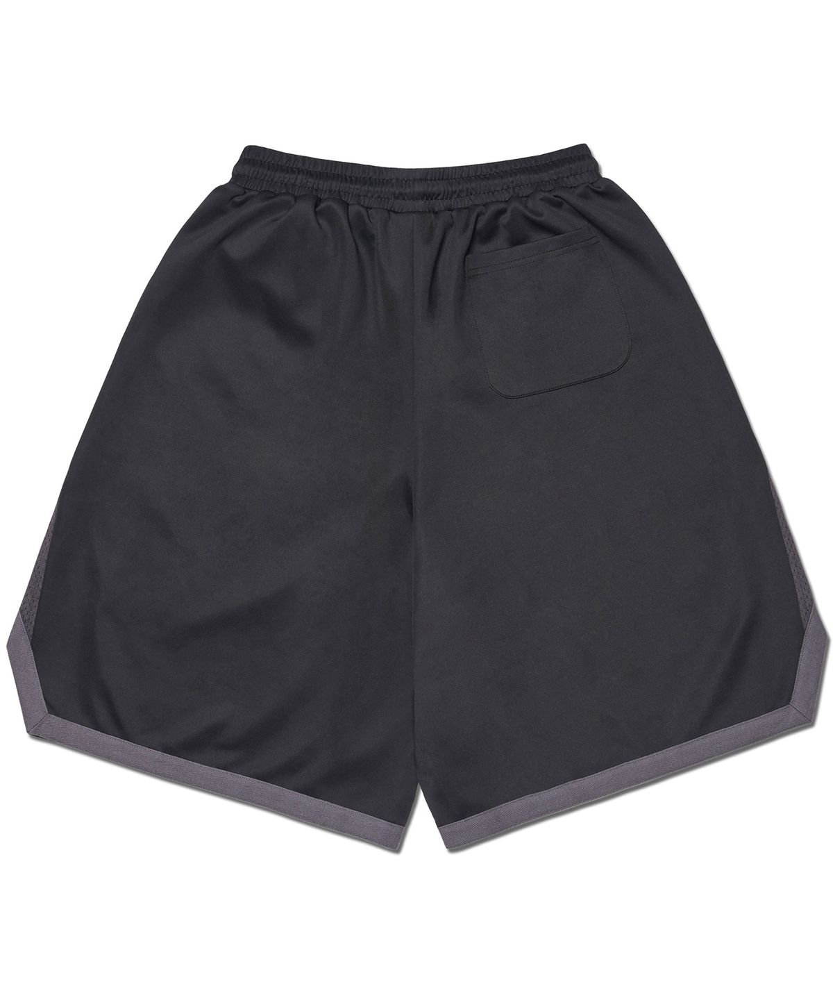 노매뉴얼(NOMANUAL) BUZZER BEATER JERSEY SHORTS - BLACK
