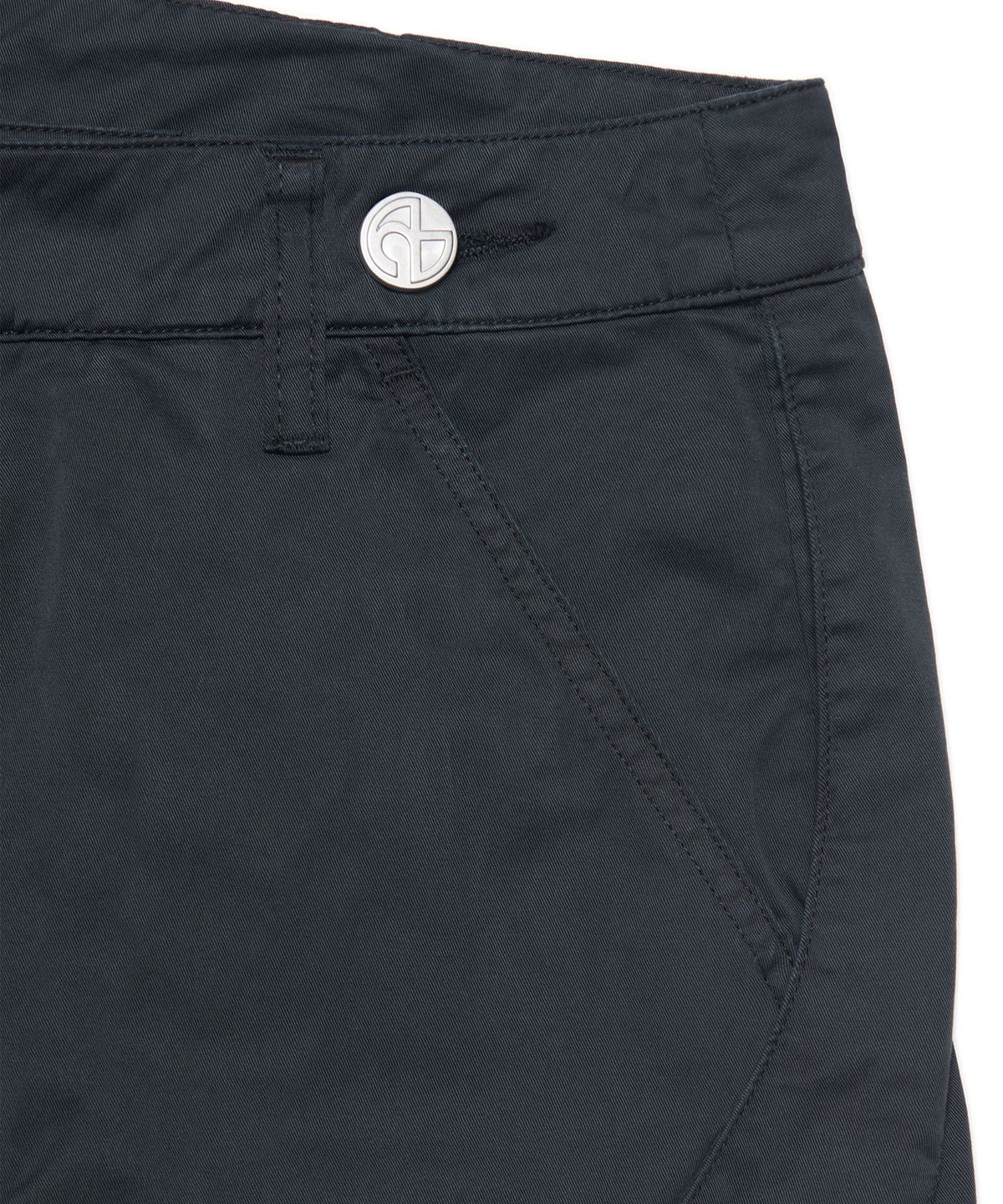 노매뉴얼(NOMANUAL) TWISTED CARGO SHORTS - WASHED BLACK