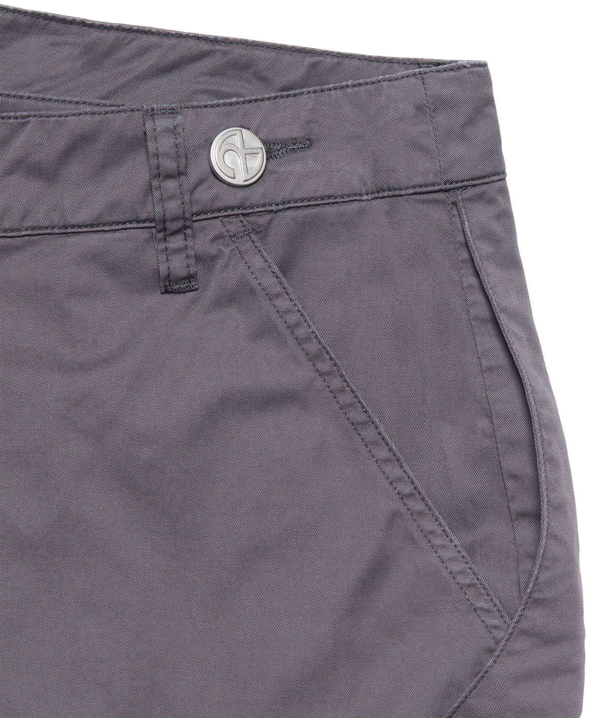 노매뉴얼(NOMANUAL) TWISTED CARGO SHORTS - WASHED CHARCOAL