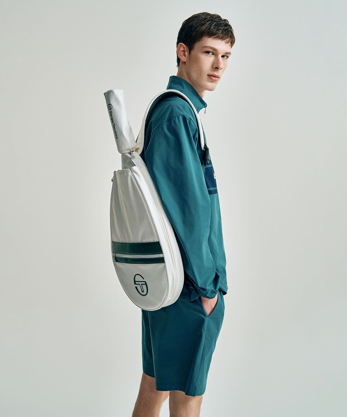 세르지오 타키니(SERGIO TACCHINI) U 다마린도 라켓백 (White)