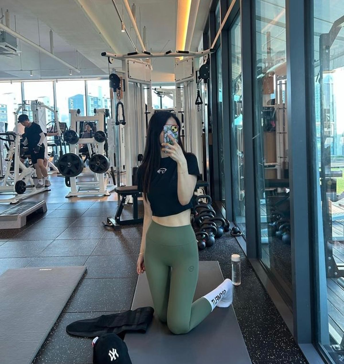 짐플릿(GYMFLIT) 시그니처 얼라인 기능성 레깅스