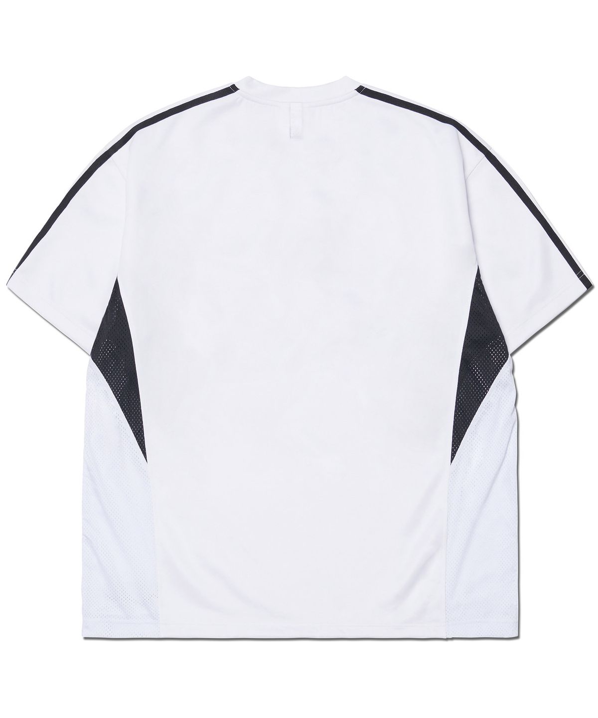 노매뉴얼(NOMANUAL) SWEEP BASEBALL JERSEY - WHITE