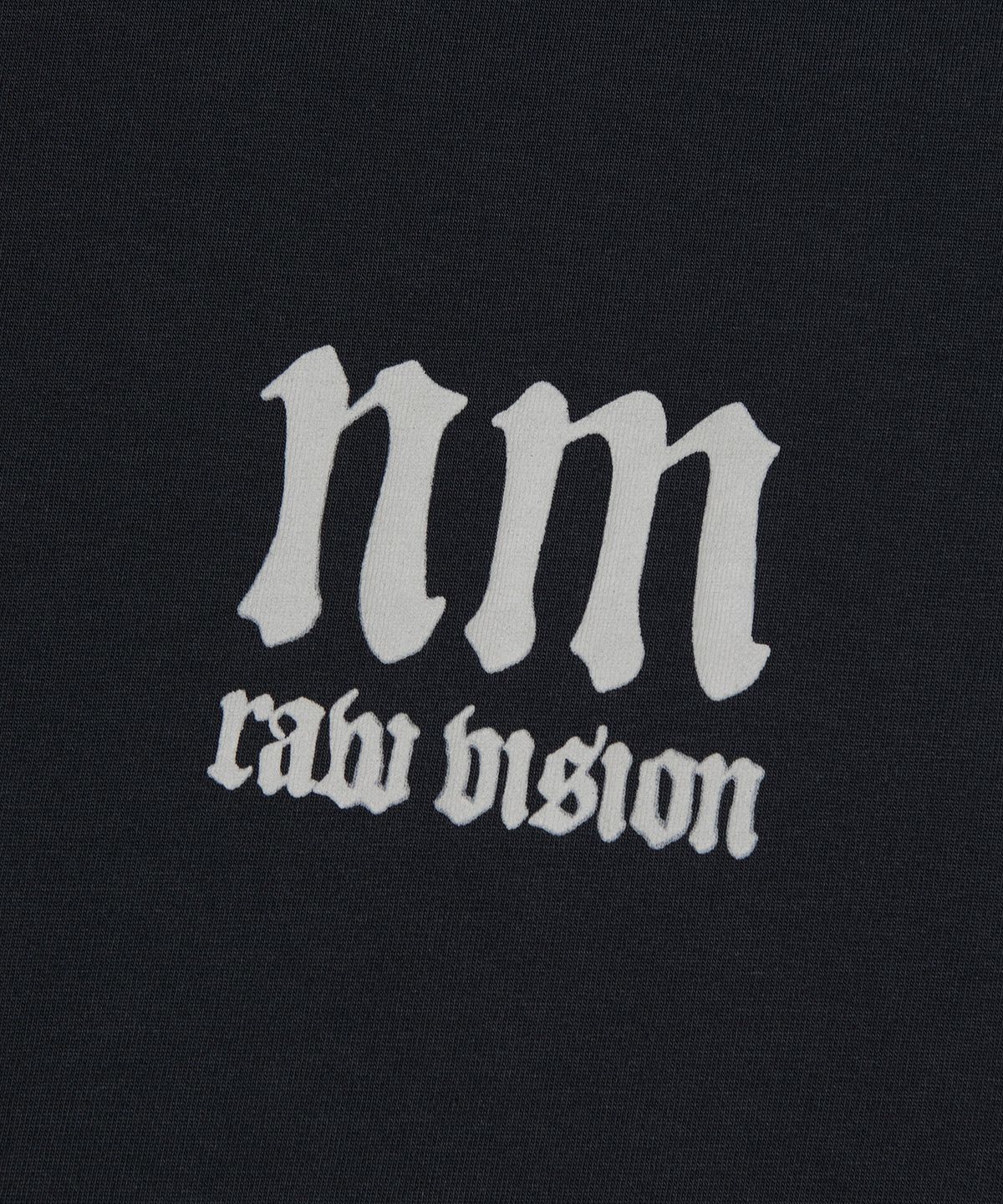 노매뉴얼(NOMANUAL) R.V ARCH LOGO T-SHIRT - BLACK