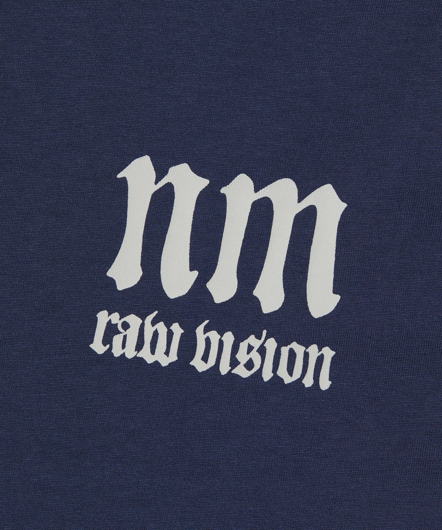 MUSINSA公式 | NOMANUAL R.V ARCH LOGO T-SHIRT - DARK NAVY