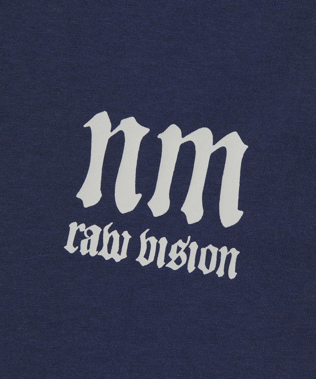 노매뉴얼(NOMANUAL) R.V ARCH LOGO T-SHIRT - DARK NAVY
