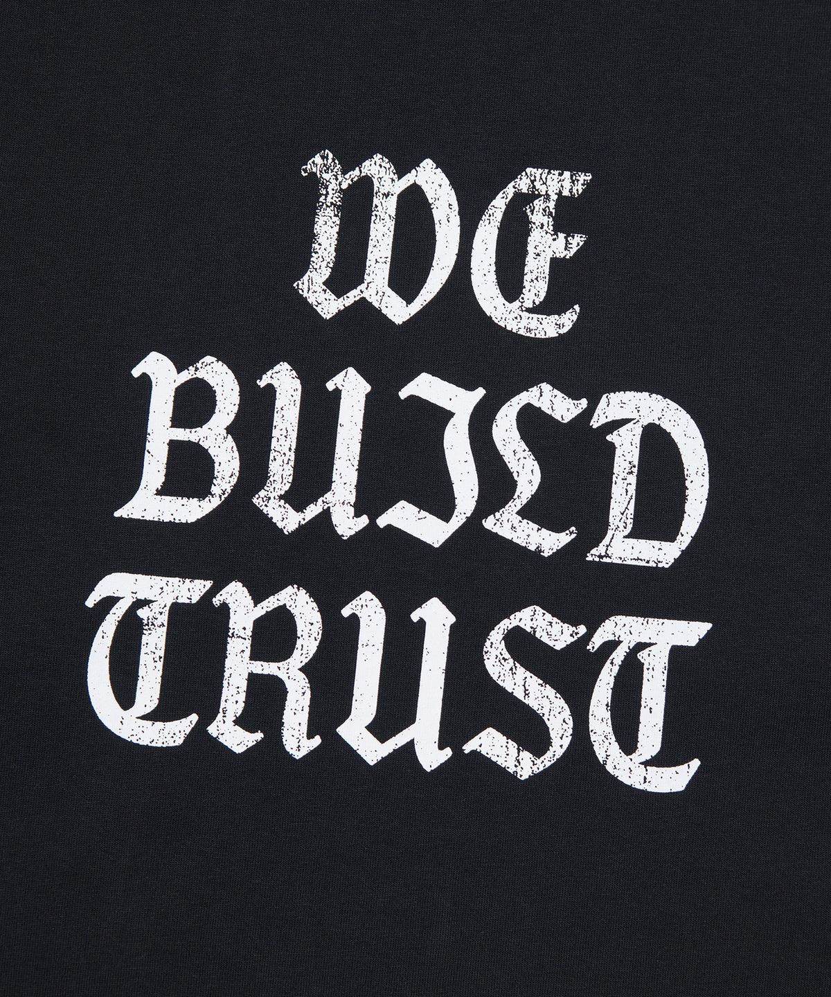 노매뉴얼(NOMANUAL) TRUST T-SHIRT - BLACK