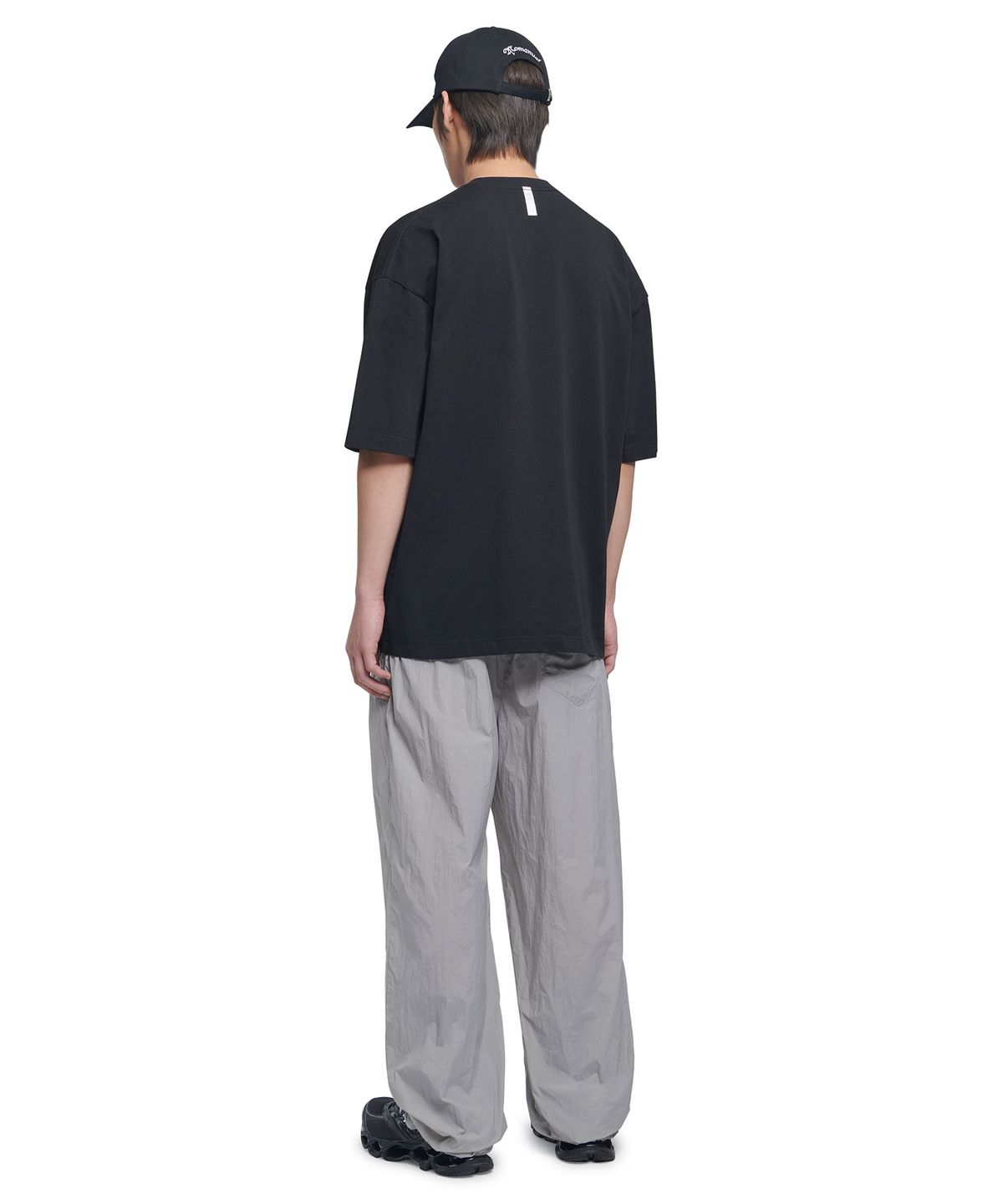 노매뉴얼(NOMANUAL) NM ANGEL T-SHIRT - BLACK
