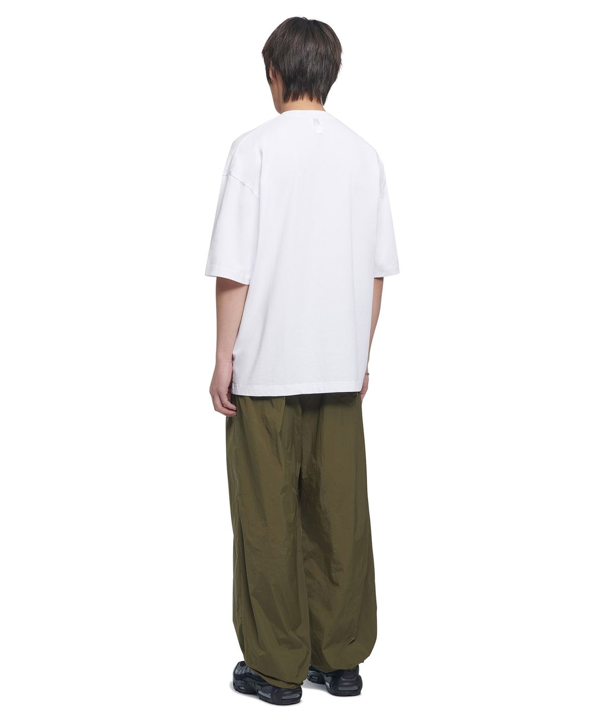 노매뉴얼(NOMANUAL) TURTLE T-SHIRT - WHITE