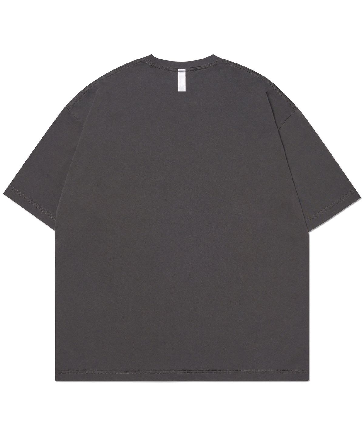 노매뉴얼(NOMANUAL) RAW VISION T-SHIRT - CHARCOAL