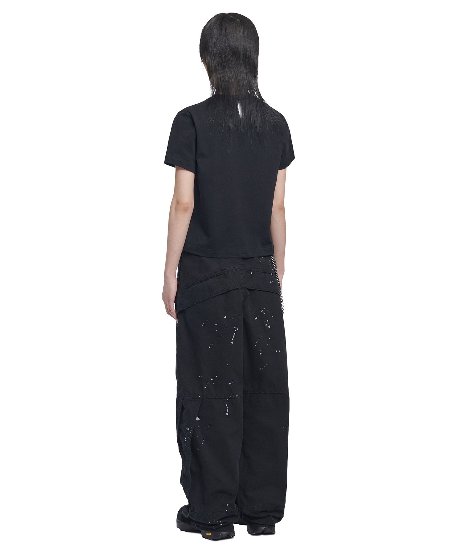 MUSINSA | NOMANUAL NM ENGINE T-SHIRT - BLACK