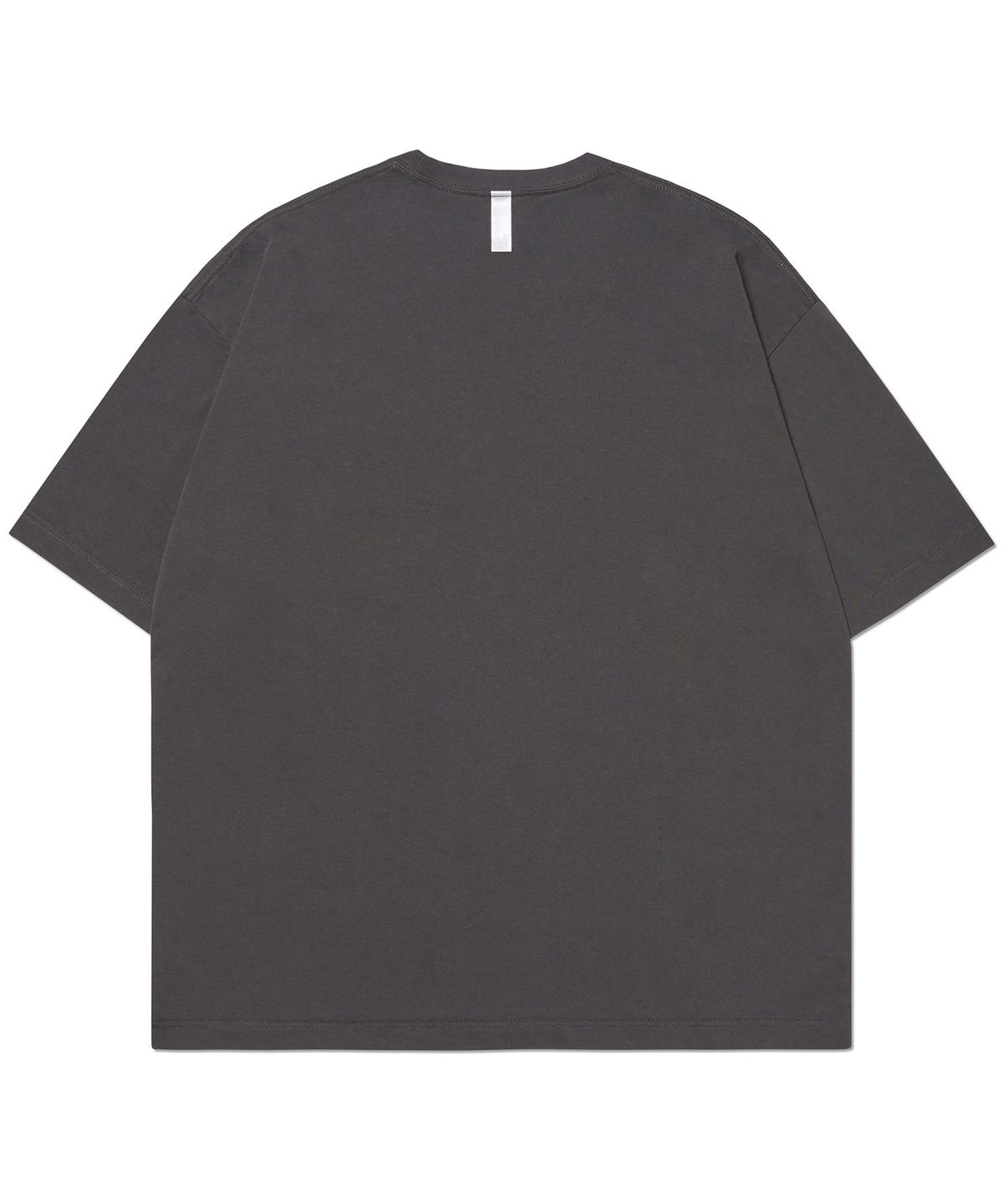 노매뉴얼(NOMANUAL) METAL CORAL REEF T-SHIRT - CHARCOAL