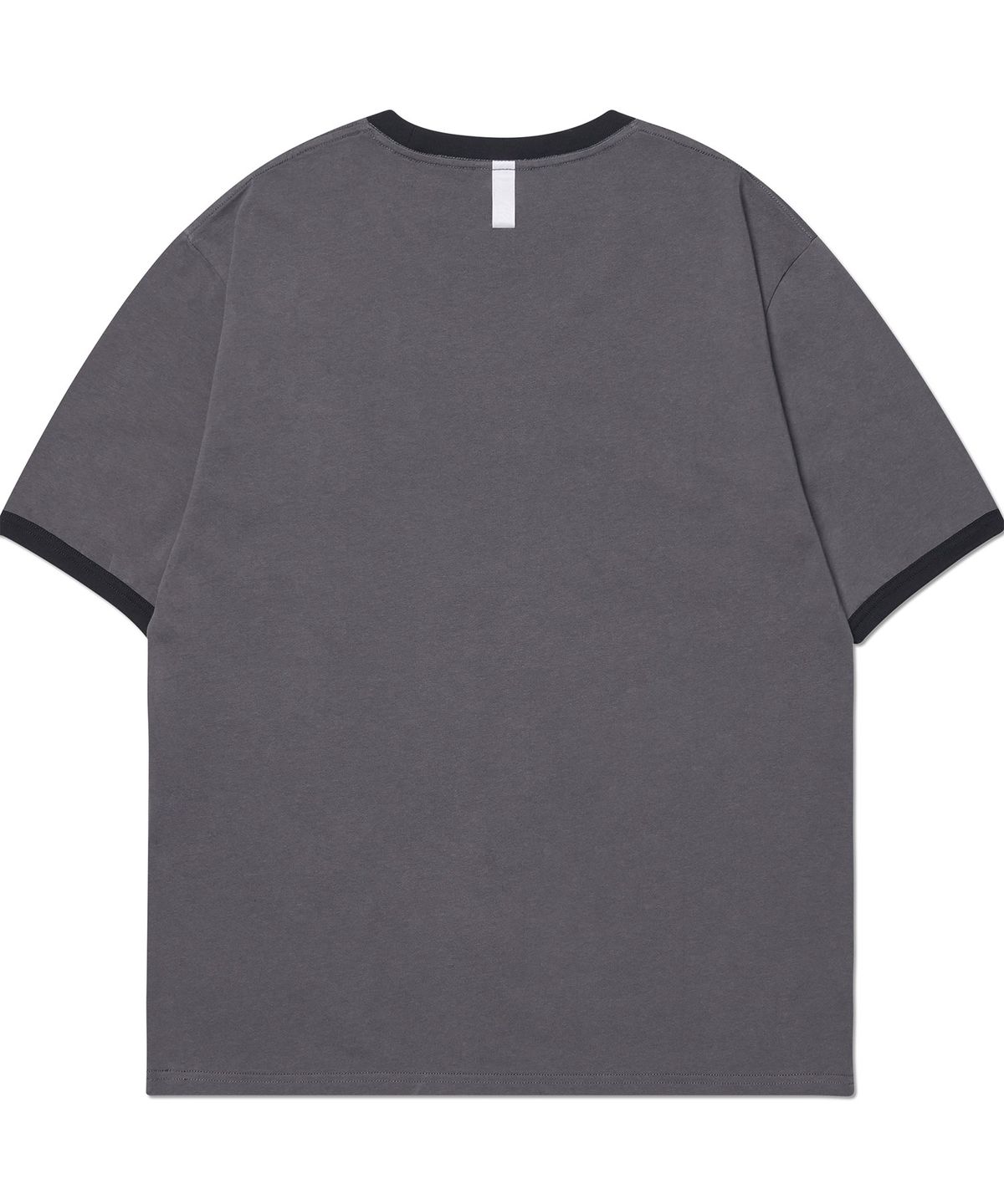 노매뉴얼(NOMANUAL) RAW VISION RINGER T-SHIRT - CHARCOAL