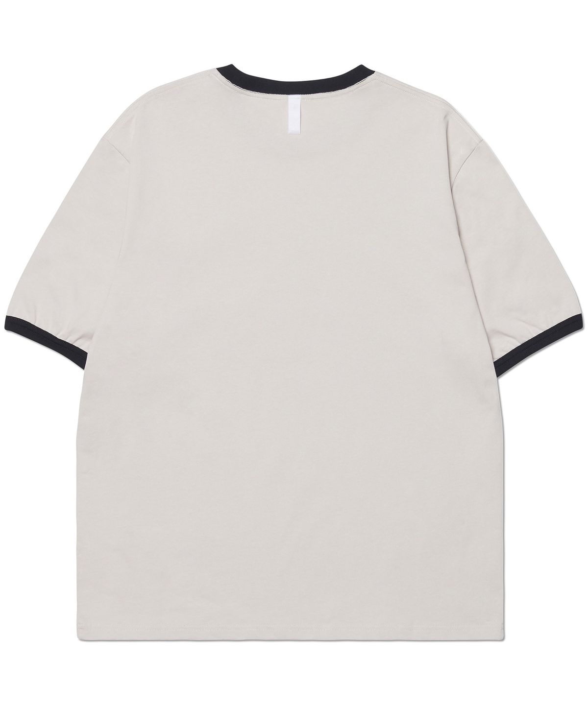 노매뉴얼(NOMANUAL) RAW VISION RINGER T-SHIRT - IVORY