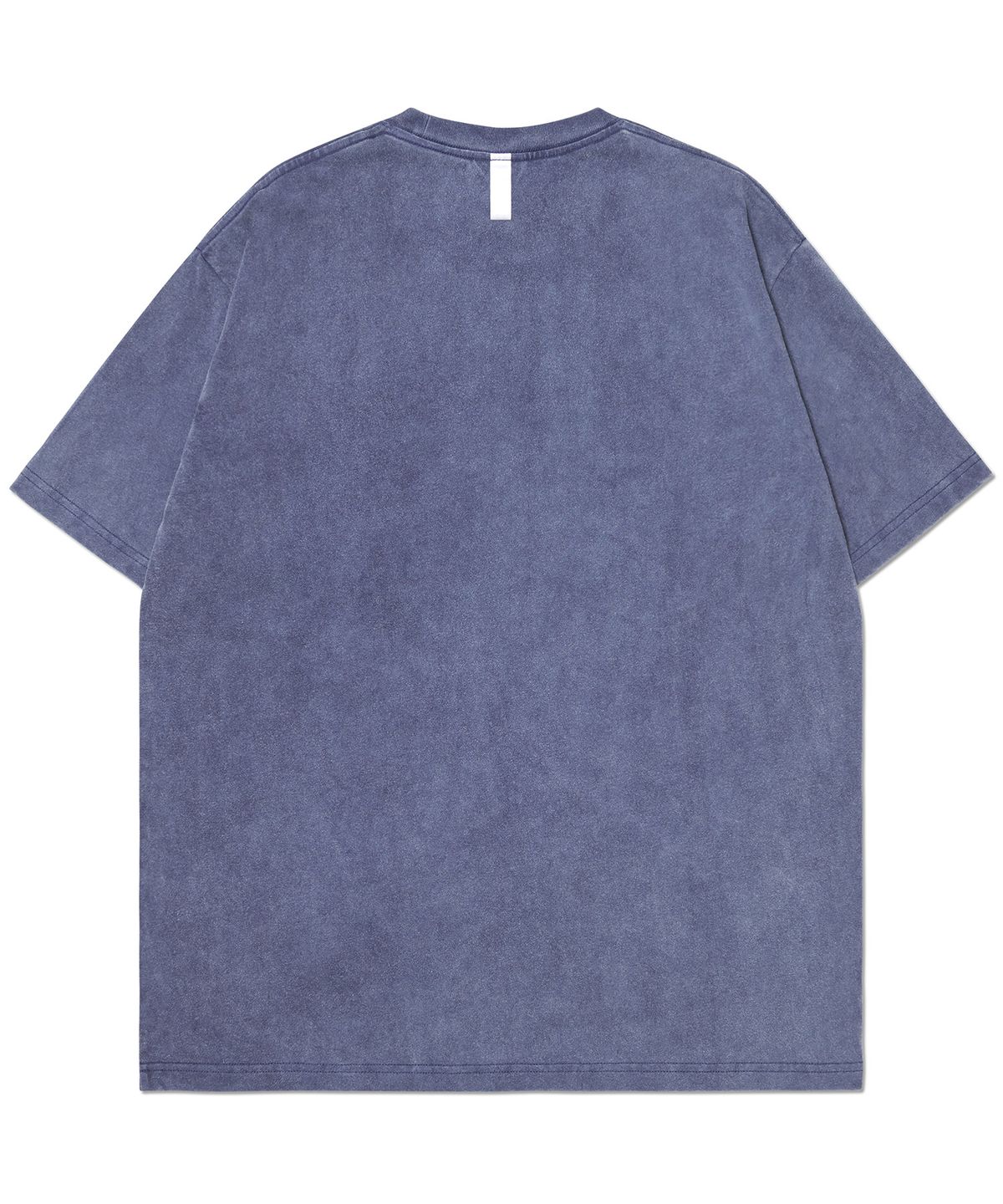 노매뉴얼(NOMANUAL) DETACHED POCKET T-SHIRT - WASHED BLUE