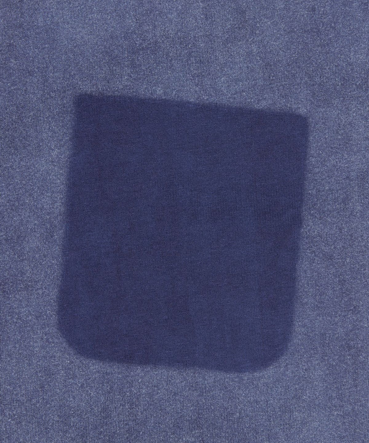 노매뉴얼(NOMANUAL) DETACHED POCKET T-SHIRT - WASHED BLUE
