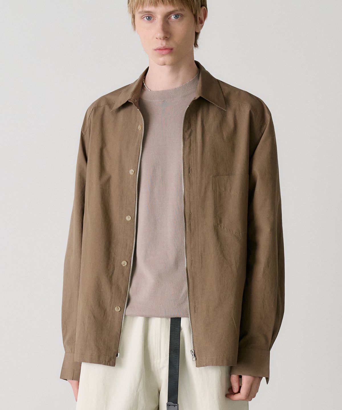 노운(NOUN) multi shirts (cocoa)