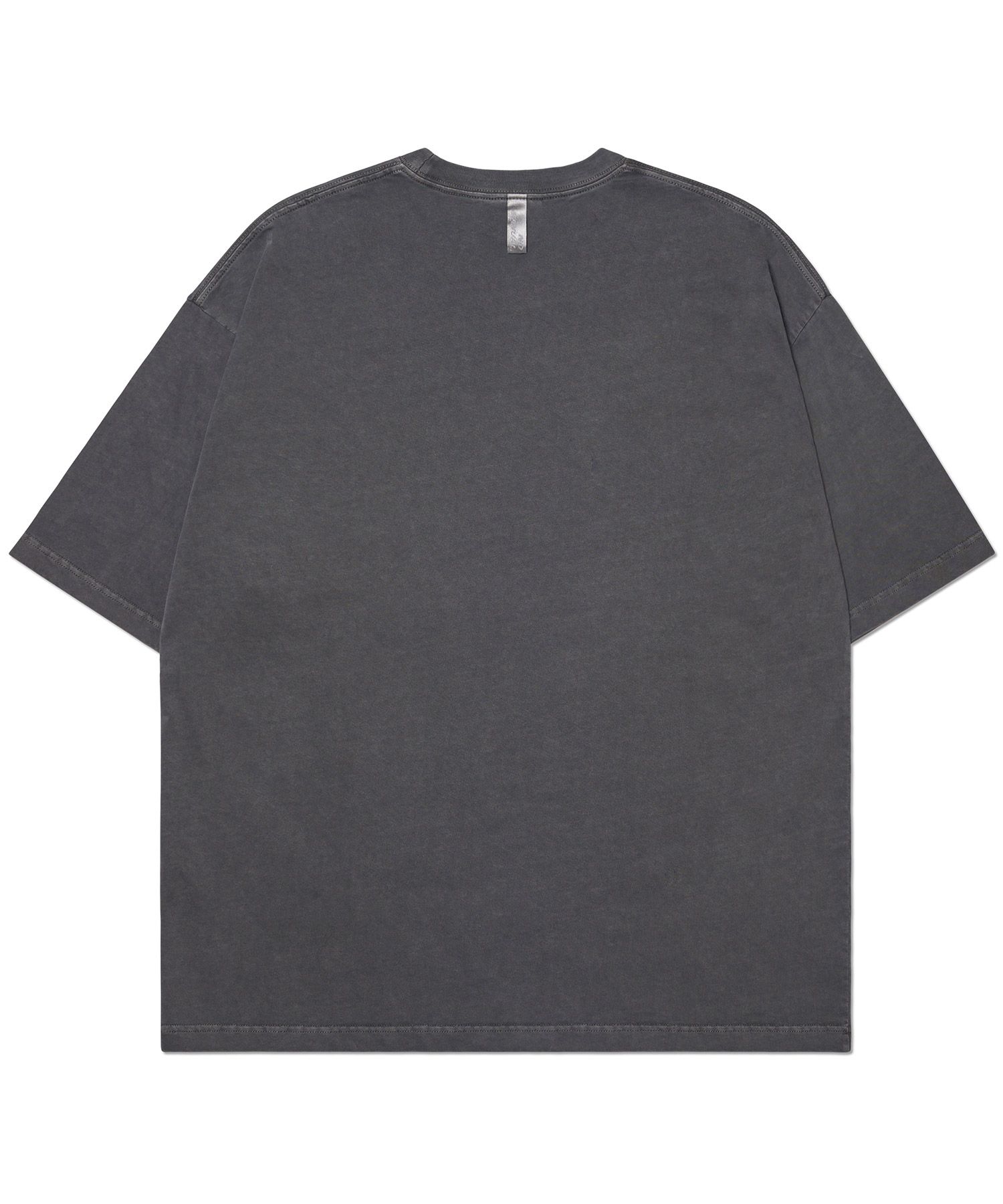 MUSINSA | NOMANUAL NM HERALDRY T-SHIRT - WARM CHARCOAL