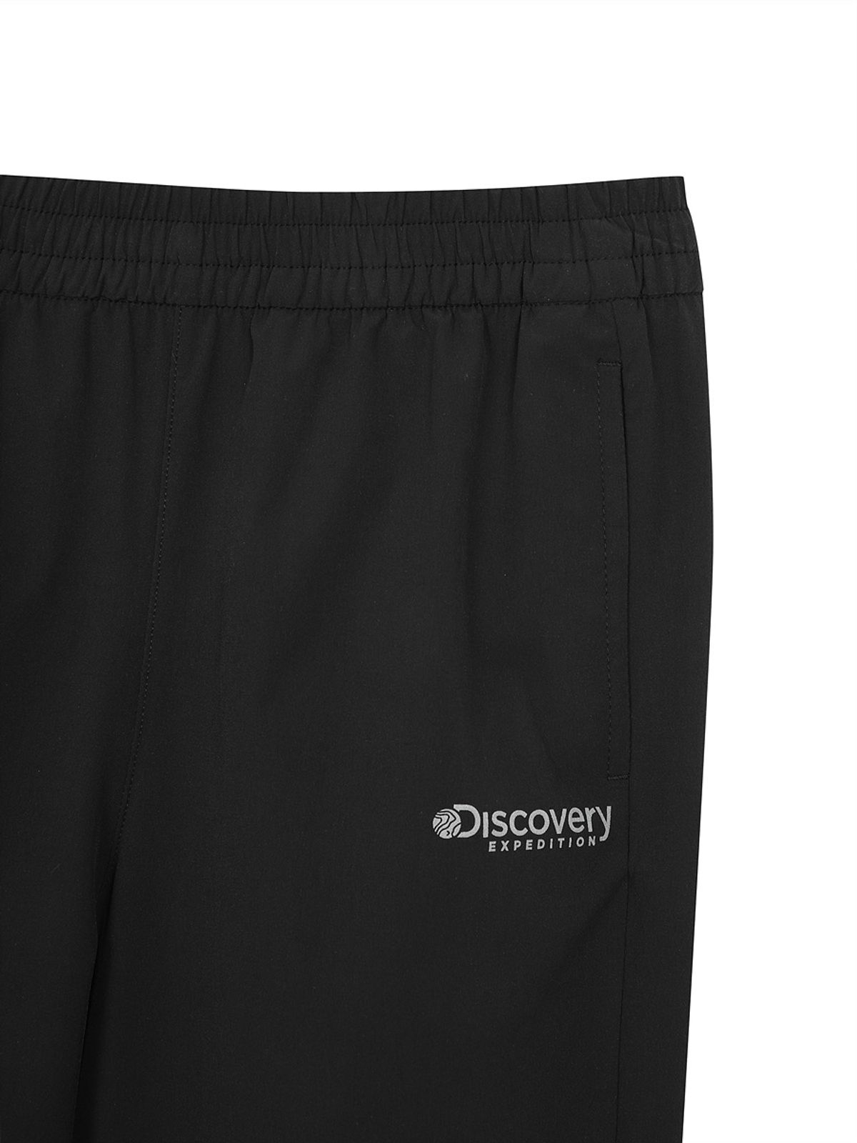 디스커버리 키즈(DISCOVERY KIDS) 여아 프레시벤트 우븐 트레이닝 조거팬츠 (BLACK)