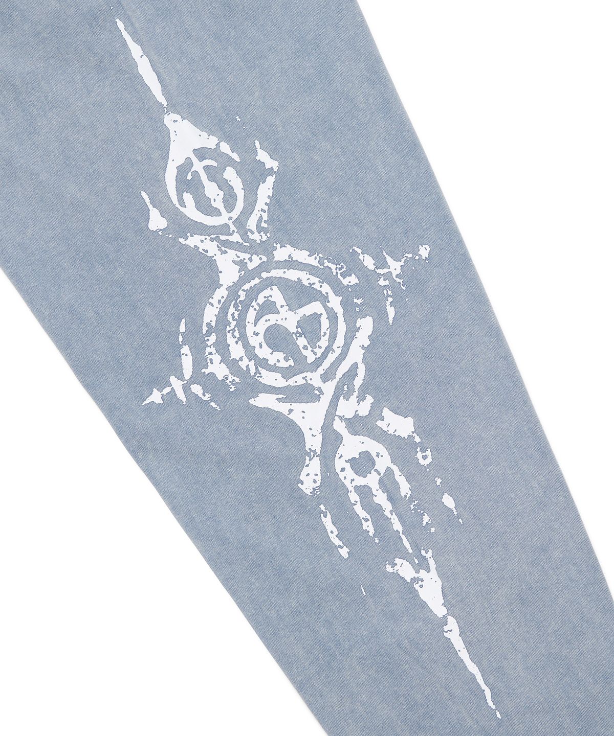 노매뉴얼(NOMANUAL) S.G WASHED LONG SLEEVE TEE - WASHED BLUE