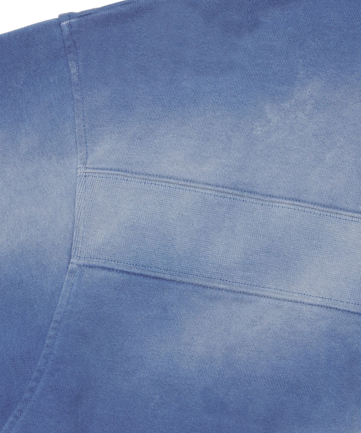 노매뉴얼(NOMANUAL) STAIN WASHED HOODIE - WASHED BLUE