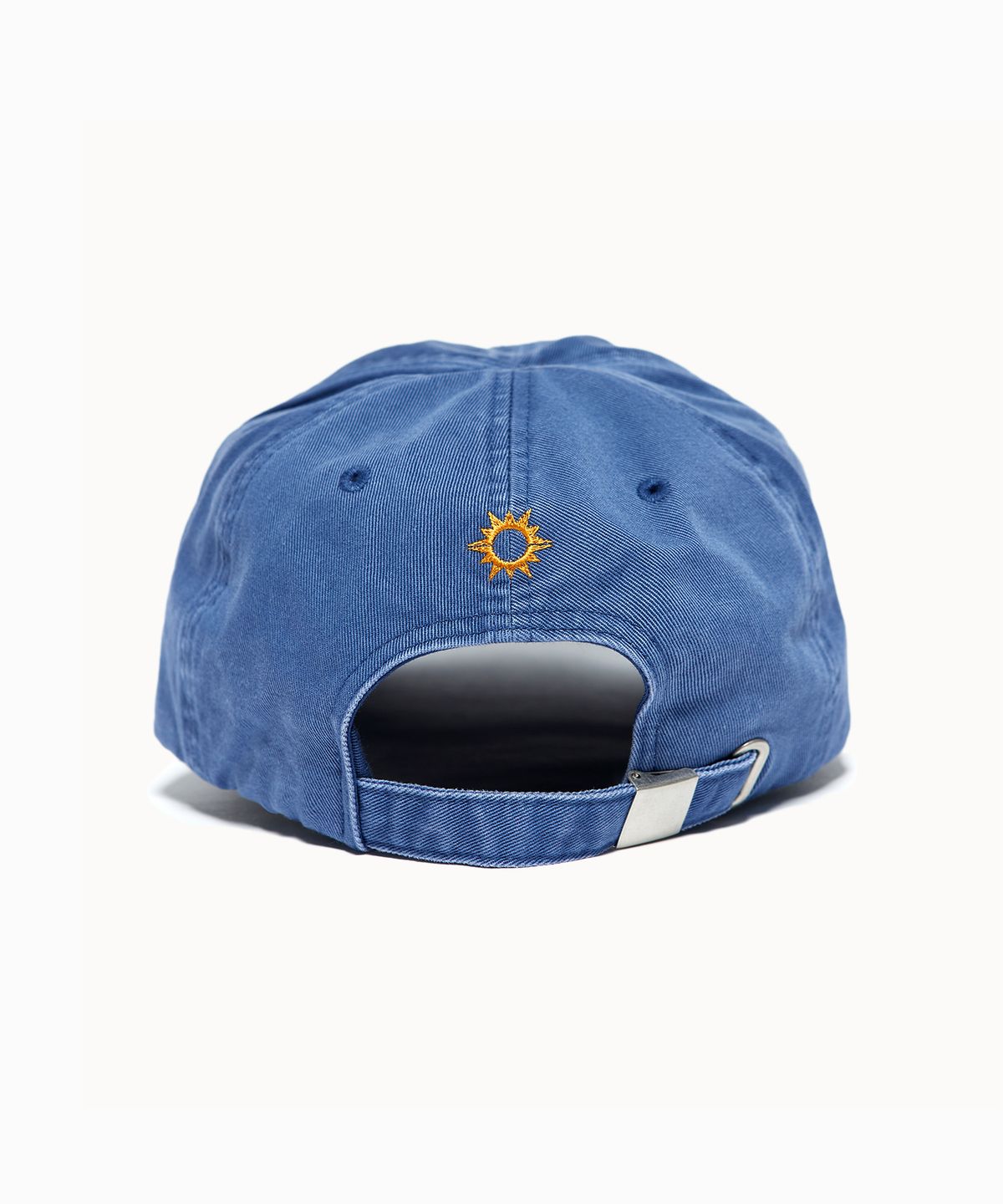 헬로 선라이즈(HELLO SUNRISE) Washed OG Logo Ball Cap_Ocean Blue